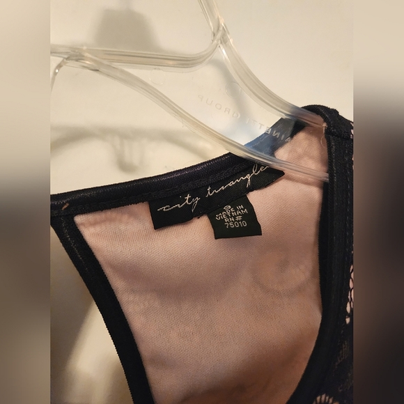 Lace Cut-Out Shoulder Dress - Picture 3 of 3